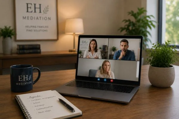 child access mediation Totton online meeting.